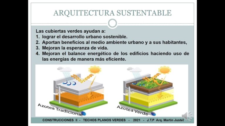 Beneficios y consideraciones de los techos planos verdes