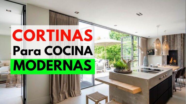 Estilo moderno: cortinas de cristal