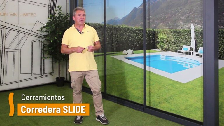 Materiales resistentes para cortinas de cristal.