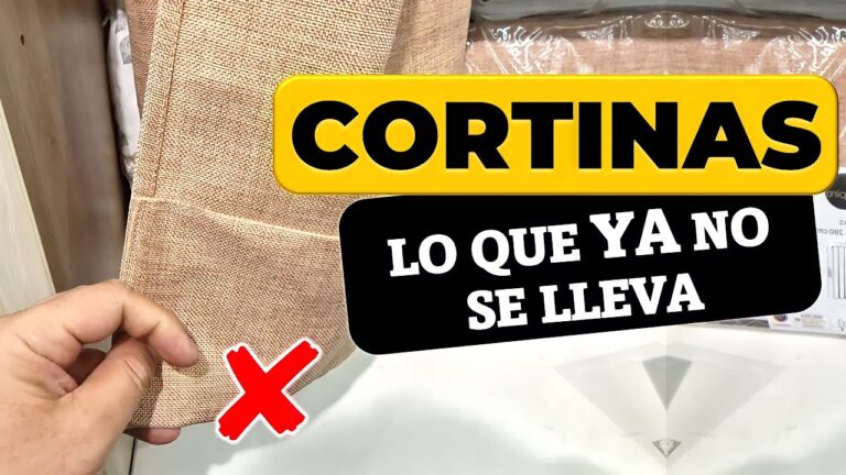 Diseño Contemporáneo de Cortinas: Tendencias Actuales