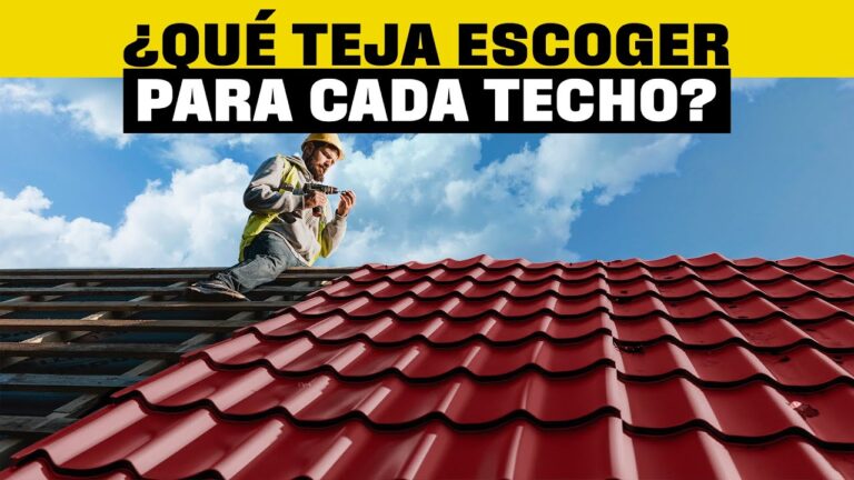 Techos de Tejas Resistentes: La Mejor Opción en Construcción.