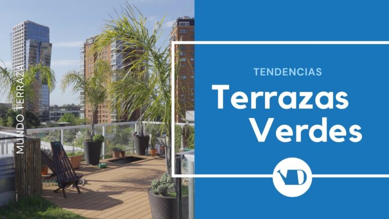 5 ideas creativas para terrazas verdes