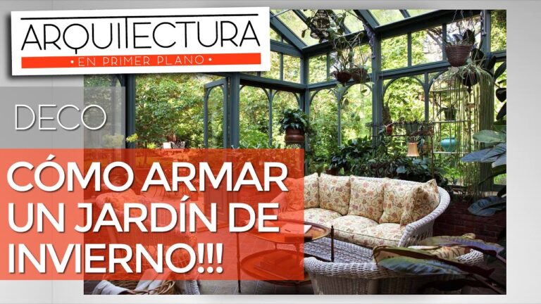 Dise&ntilde;os modernos para jardines de invierno