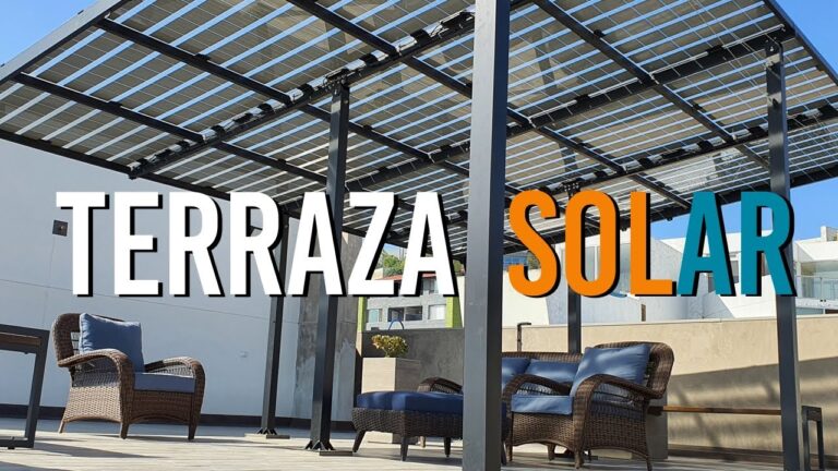 Terrazas solares: optimizando tu espacio al m&aacute;ximo
