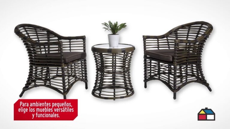 Terrazas vers&aacute;tiles: muebles que maximizan el espacio